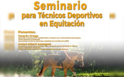 Seminario de Formación para los Técnicos Deportivos en Equitación en La Laguna este mes de marzo