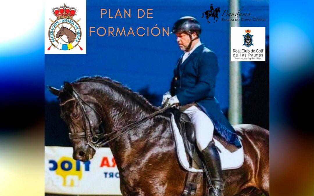 José Raga, de nuevo en Canarias para una nueva edición del Plan de Formación de la FCH de Doma Clásica y Doma Paralímpica