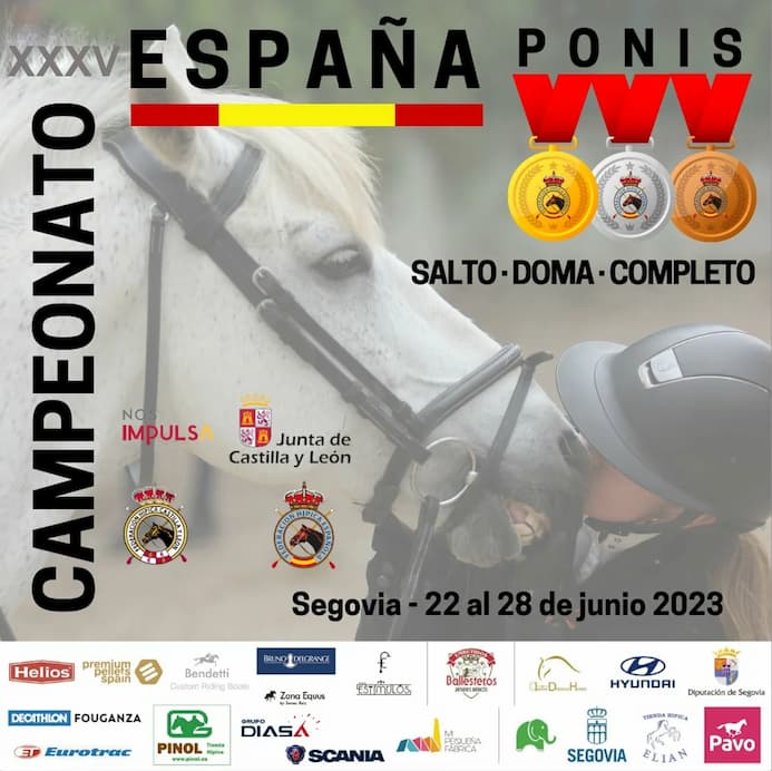 CARTEL XXXV CAMPEONATO EQUITACION PONIS 28 JUNIO 2023
