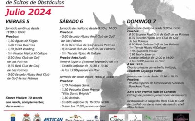 La XXVI Copa Audi llega este fin de semana a la sección hípica del Real Club de Golf de Las Palmas
