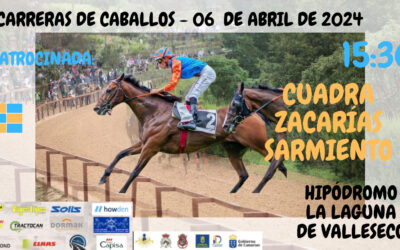 Este sábado se llevarán a cabo nuevas carreras de caballos en el Hipódromo de La Laguna en Valleseco