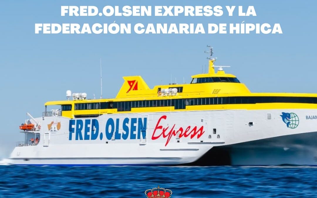 Nuevo acuerdo de colaboración entre Fred. Olsen Express y la Federación Canaria de Hípica