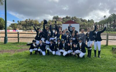 Adrián Díaz Llorca logra el triunfo en San Jorge durante el concurso territorial de doma clásica y paralímpica Bandama en el Real Club de Golf de Las Palmas