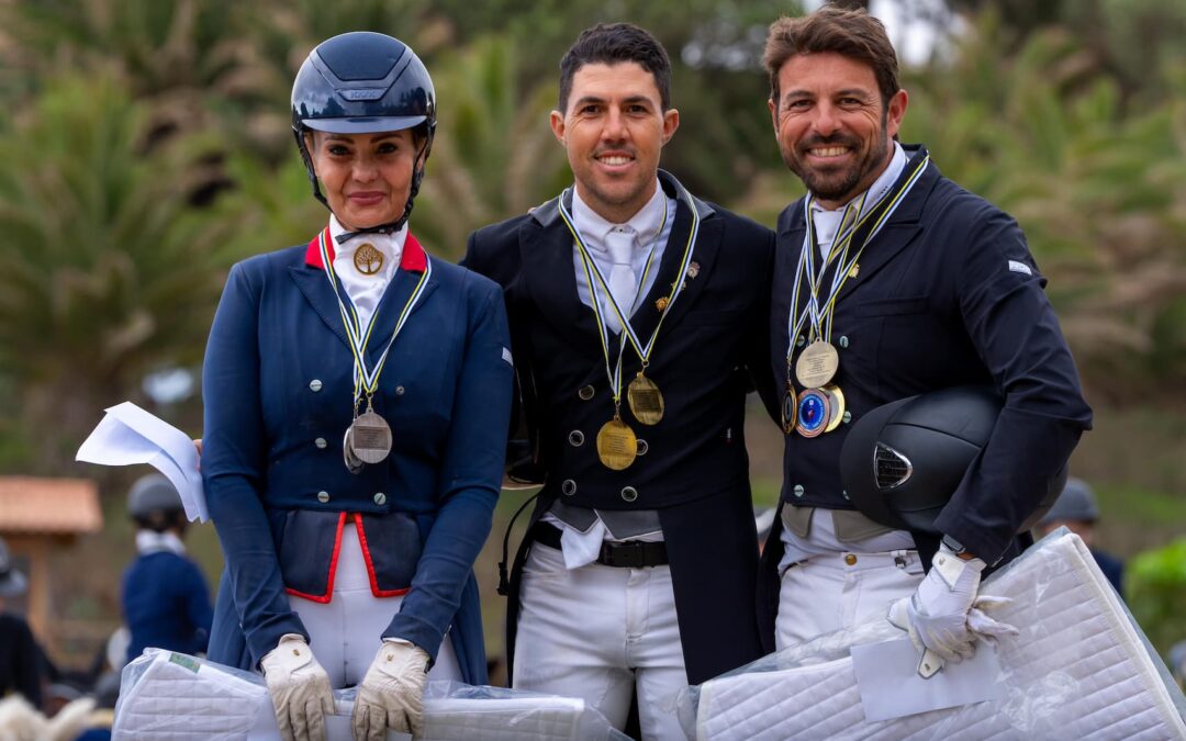 Lucas Gil Hernández arrasa en el Campeonato de Canarias de Doma Clásica y Paralímpica