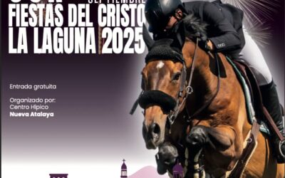 La Laguna celebra sus Fiestas del Cristo con un concurso nacional de salto de categoría una estrella en el Centro Hípico Nueva Atalaya