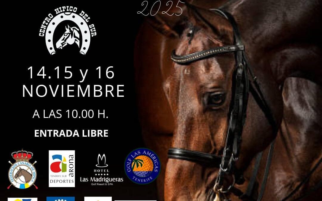 El Centro Hípico del Sur será el escenario que reciba el campeonato de Canarias de doma clásica y paralímpica este fin de semana