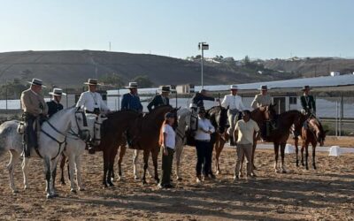 Éxito de participación en el Concurso Territorial de Doma Vaquera celebrado en el Centro Hípico La Finca del Pariente