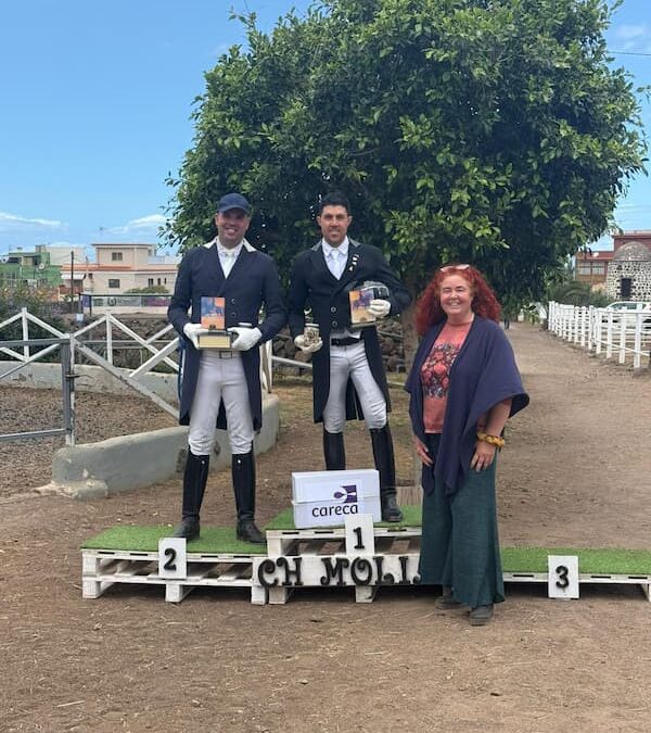 Lucas Gil logra el oro en la prueba grande del concurso territorial de doma clásica y paralímpica del pasado sábado en El Molino