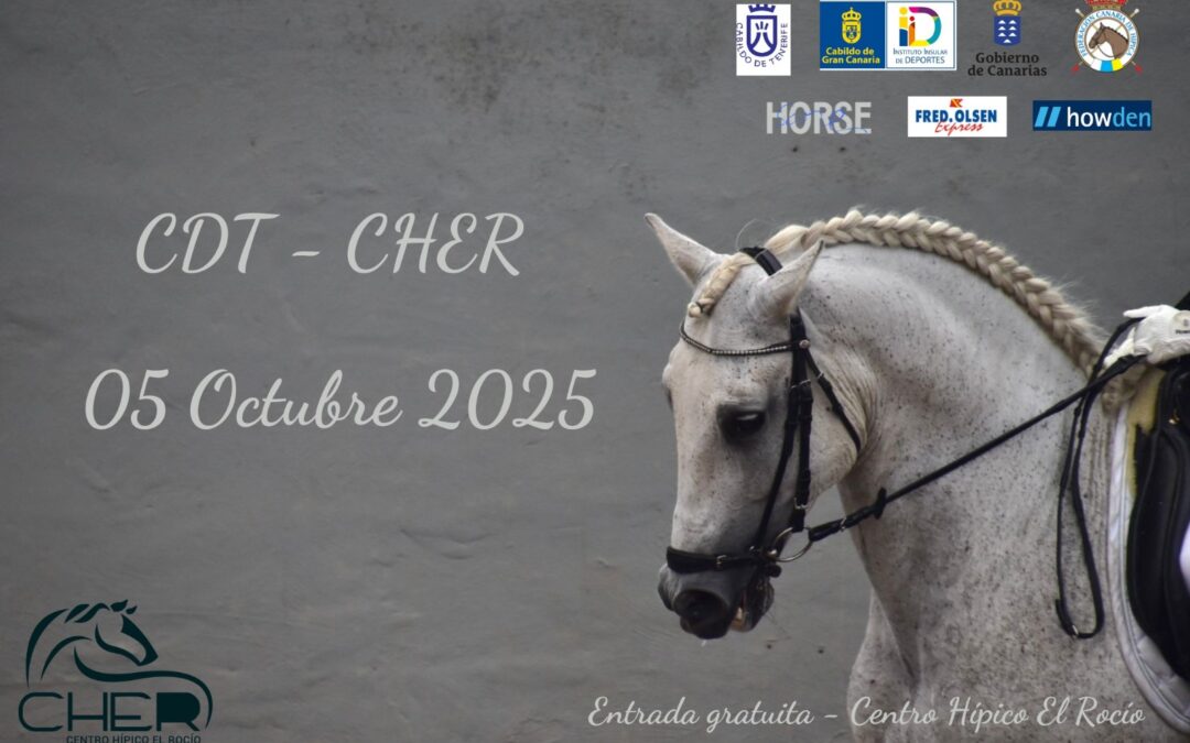 CHER – Centro Hípico El Rocío acoge este domingo en sus instalaciones un concurso de doma clásica y paralímpica