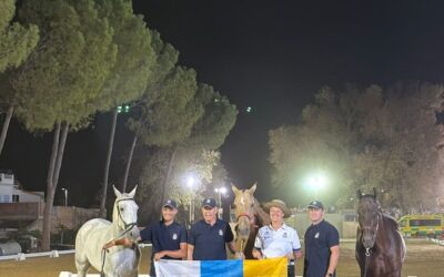 Los representantes canarios completan su participación en el Campeonato de España de Doma Vaquera 2025 celebrado en Pilas