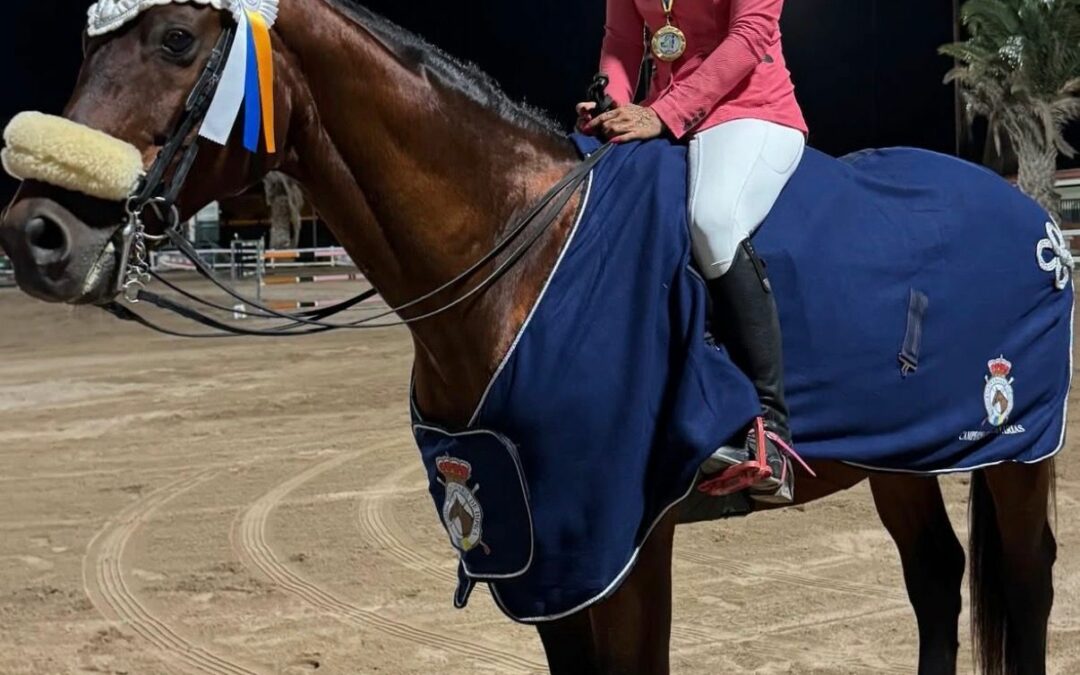 La disciplina de salto de obstáculos se convirtió en la protagonista este fin de semana durante el campeonato de Canarias celebrado en Gran Canaria
