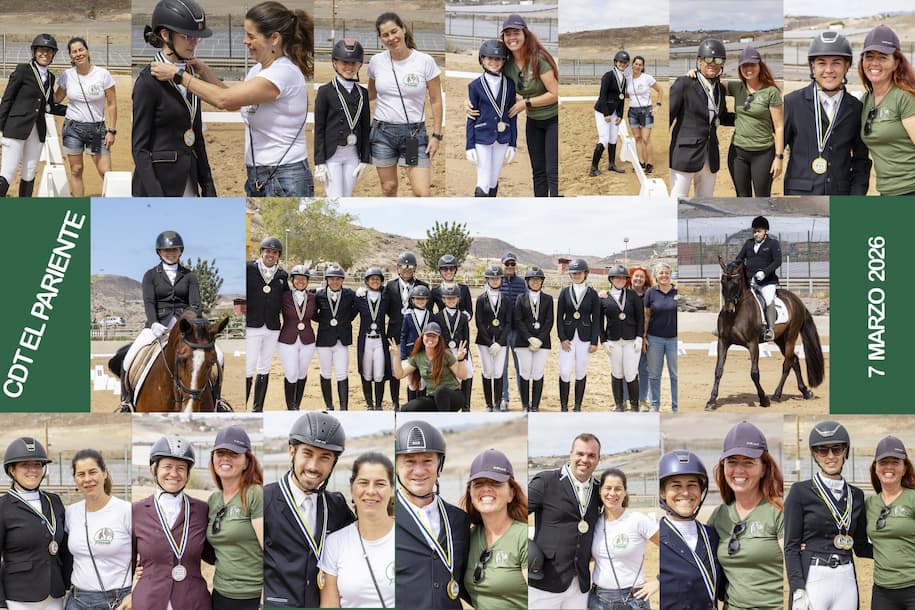 El Centro Hípico La Finca del Pariente acogió el pasado sábado un concurso territorial de doma clásica y paralímpica con destacada participación de binomios