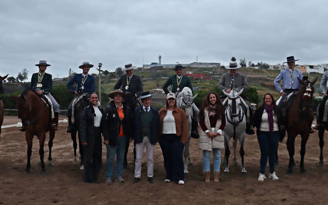 Norberto Melian Artiles y Carmelo Santana Navarro destacan en elCVT Ciudad de Arucas el pasado sábado ante un público entregado y numeroso