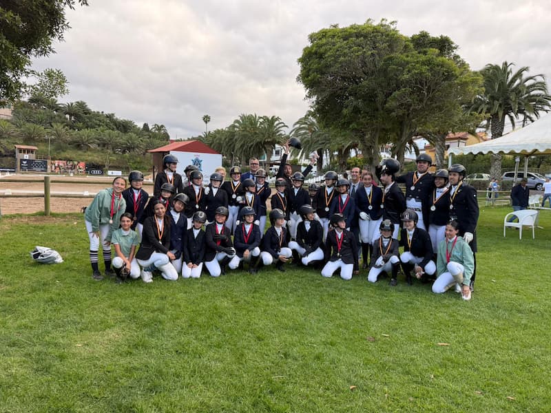 Dos jornadas de emoción y alto nivel de doma clásica y paralímpica en el Real Club de Golf de Las Palmas