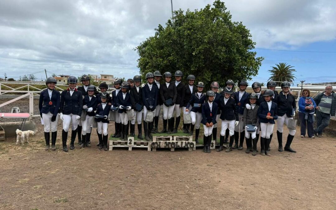 Deportistas de distintas categorías compiten en una nueva jornada de doma clásica y paralímpica en Tenerife
