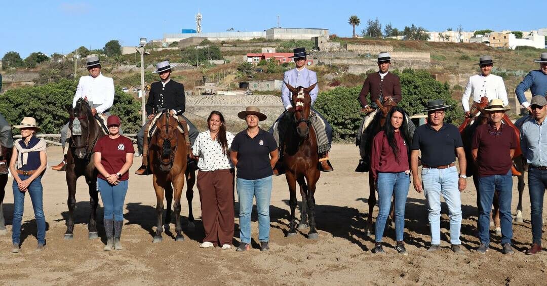 Arucas fue el epicentro de la doma vaquera canaria en una intensa jornada de competición