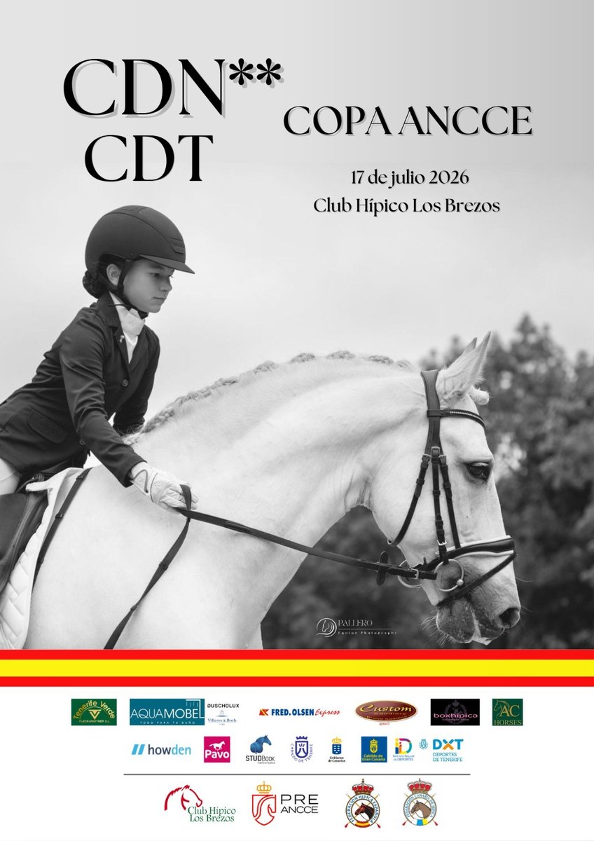 Cartel CDN** Copa ANCCE Los Brezos 2026