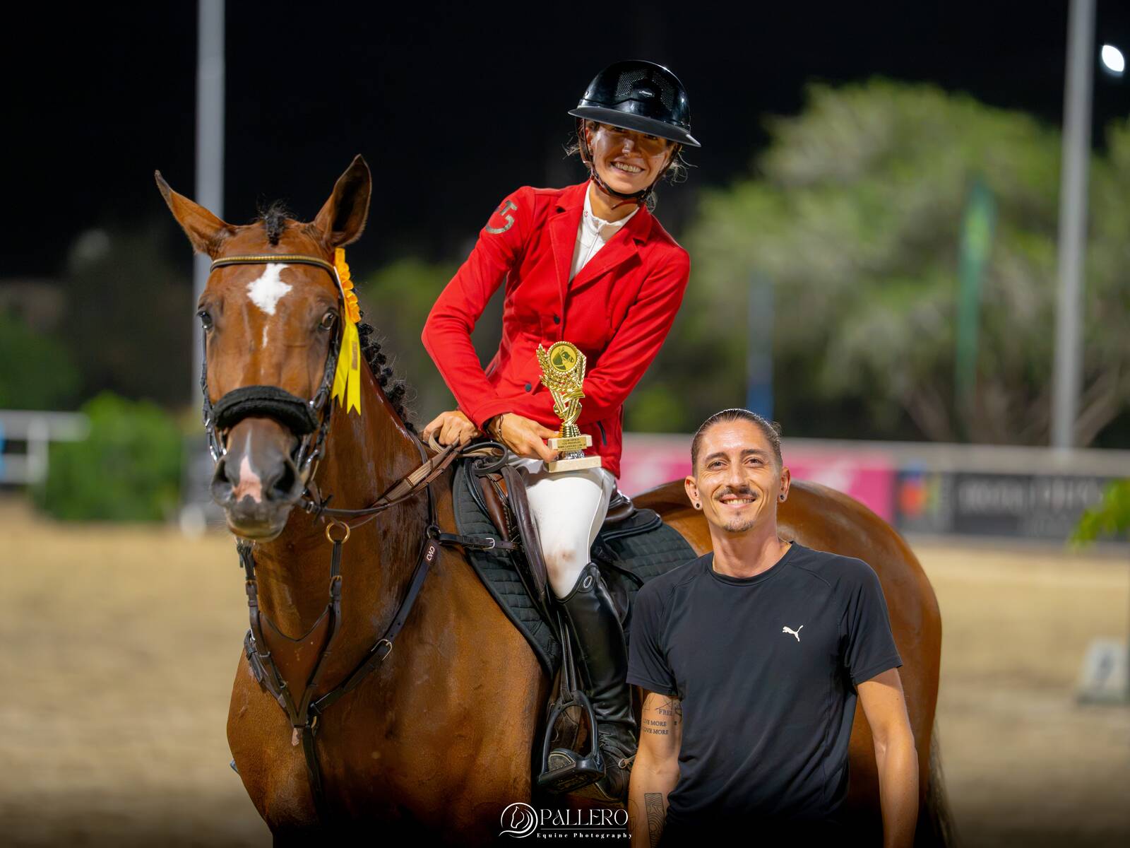 Waleska Pérez Hernández con G-Lestral Z en el CSN Arona-Playa de las Américas