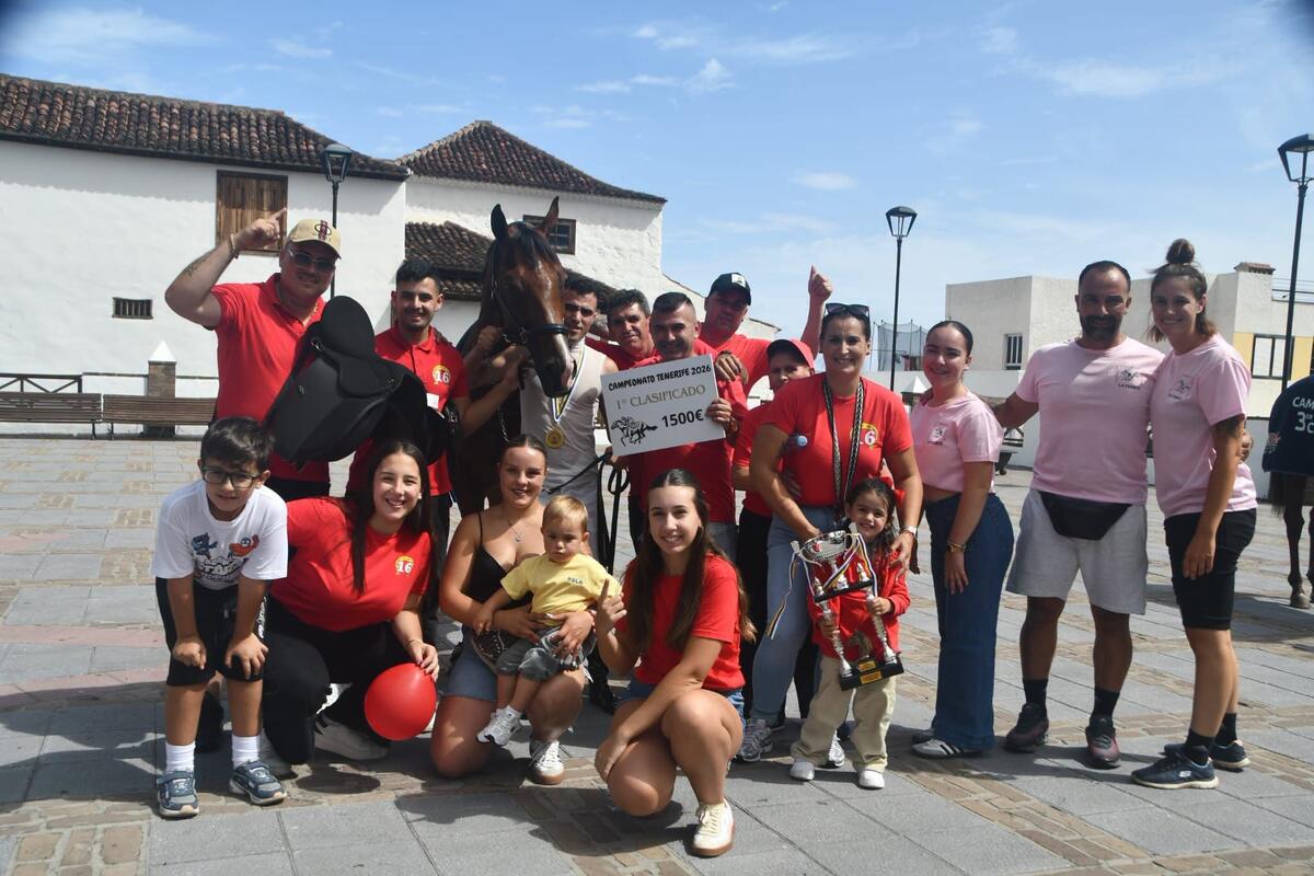 Nullifier se proclama campeón de Tenerife en la final del Campeonato de Carreras Tradicionales de Caballos
