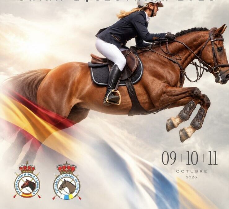 El Campeonato de Canarias de Salto de Obstáculos 2026 reunirá a la hípica regional este fin de semana en Tenerife