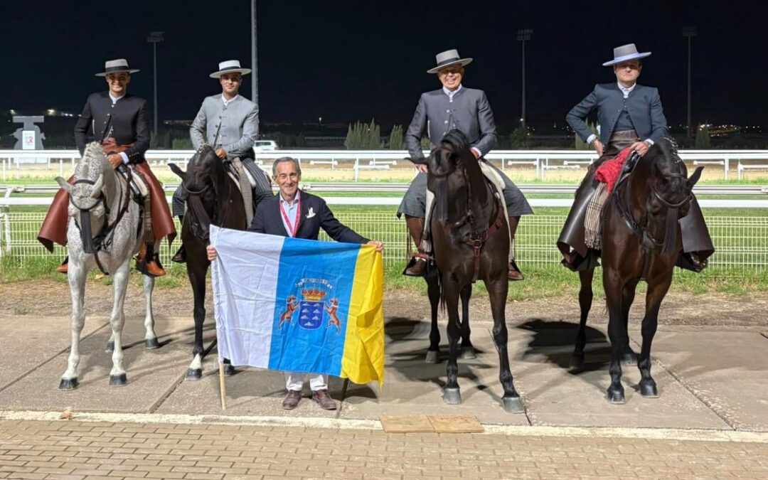 La hípica canaria firma una cuarta plaza por equipos y una octava en Juveniles 0* en el Nacional de Doma Vaquera